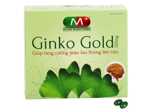 GINKO GOLD [Hộp 100 viên]
